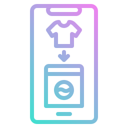 servizio di lavanderia icona