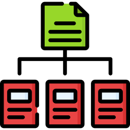 diagrama de flujo icono