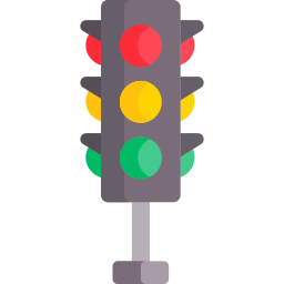 Traffic lights icon