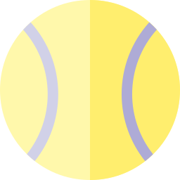 Теннисный мячик иконка