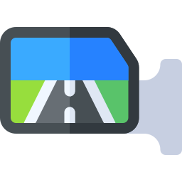 Rearview mirror icon