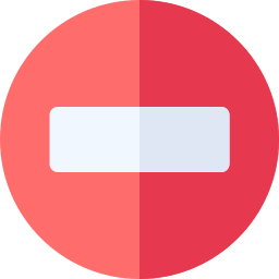 No entry icon