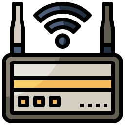 router inalámbrico icono