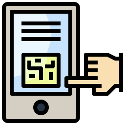 código qr icono