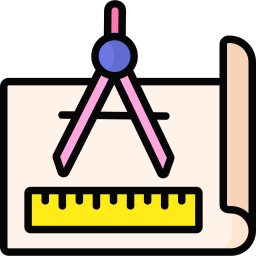 dibujo técnico icono