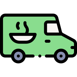 Delivery car icon