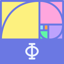 Golden ratio icon