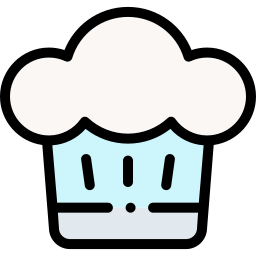 sombrero de cocinero icono