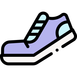 Running shoes icon