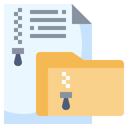 zip folder icoon