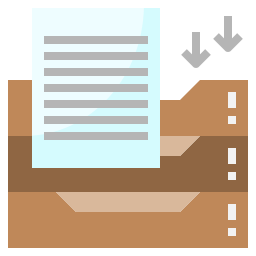 Paper tray icon