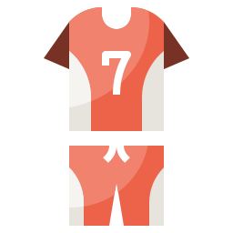 uniforme de futebol Ícone