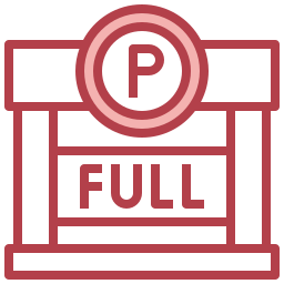 Full parking icon