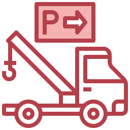 Tow truck icon