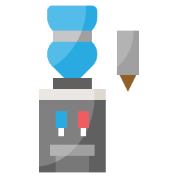 Water cooler icon