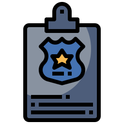 Police badge icon