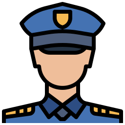 policía icono