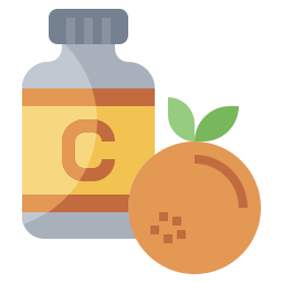 vitamina c icono