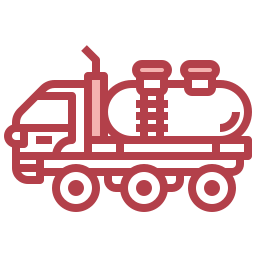 Tank truck icon