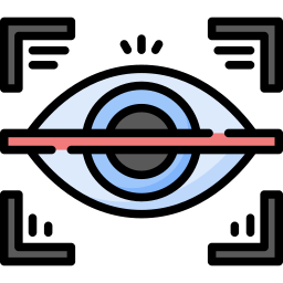 Eye scanner icon