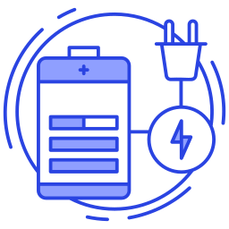 charge de la batterie Icône