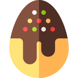 czekoladowe jajko ikona