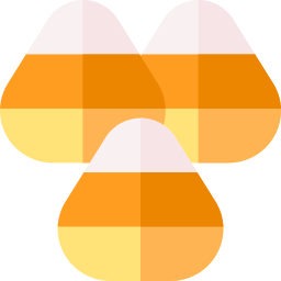 Candy corn icon