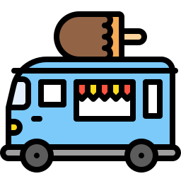 Food truck icon