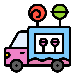 Food truck icon