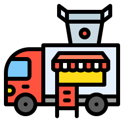 Food truck icon