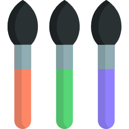 Paint brushes icon