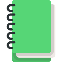 cuaderno icono