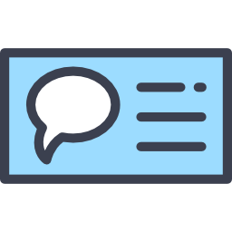 Business card icon