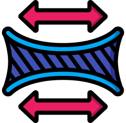 stretchgewebe icon