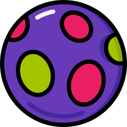 kauwgomballen icoon