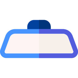 espejo retrovisor icono