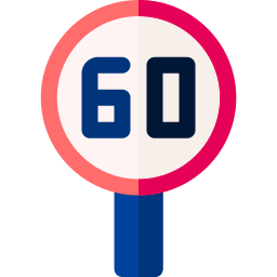 Road sign icon