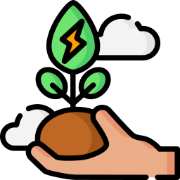 energia verde icona