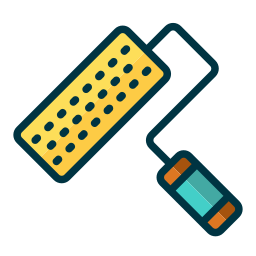 Paint roller icon