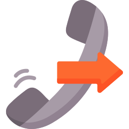 Outgoing call icon