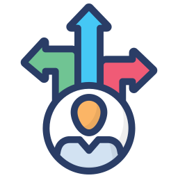 Decision making icon