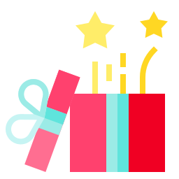 Gift box icon