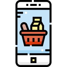 mobiele winkel icoon