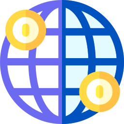 in tutto il mondo icona