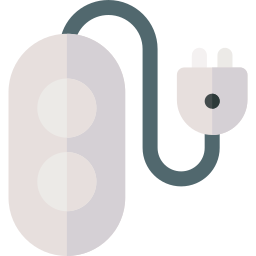 Extension cord icon