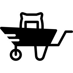 Wheelbarrow icon