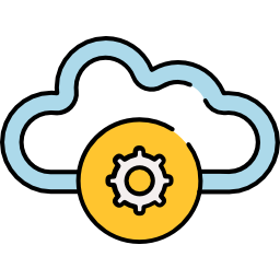 Cloud computing icon