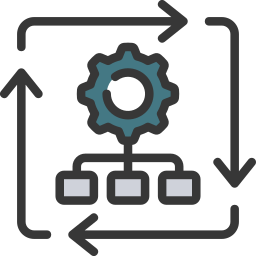 proceso automatizado icono