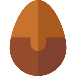 ovo de chocolate Ícone