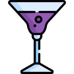 Cocktail glass icon